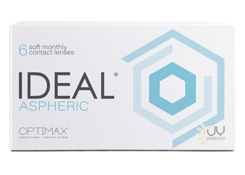 IDEAL ASPHERIC ΜΥΩΠΙΑΣ ΜΗΝΙΑΙΟΙ - 6 ΦΑΚΟΙ