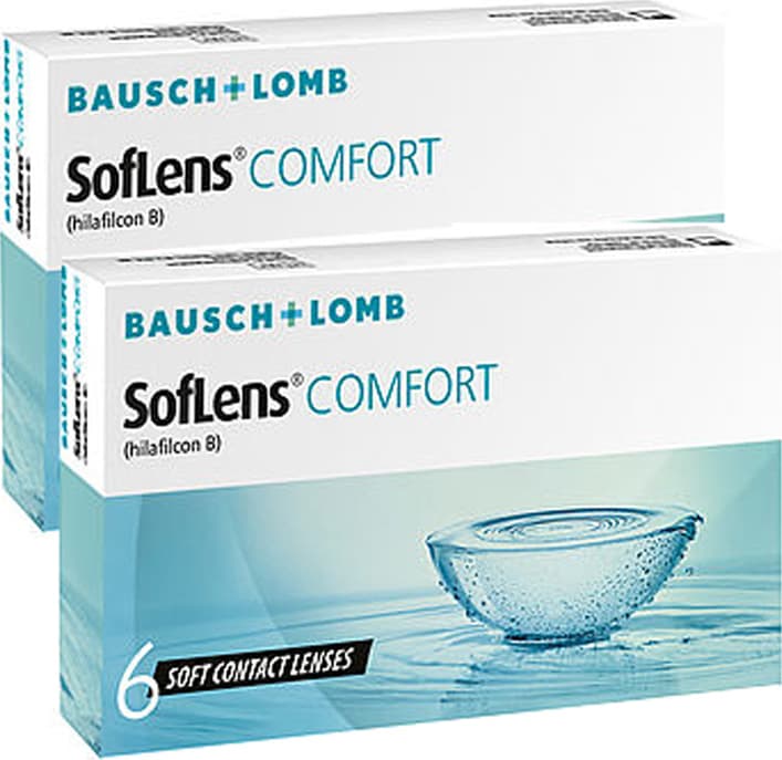 Bausch & Lomb Soflens Comfort Μηνιαίοι 12 τμχ