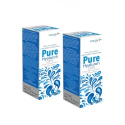 Pure Hyaluron Care Υγρό φροντίδας Μαλακών Φακών Επαφής  με Υαλουρονικό Νάτριο (380ml) 1+1 