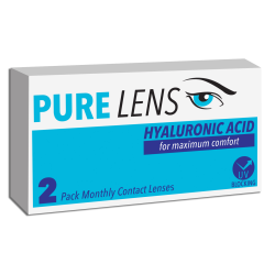 Pure Lens Hyalouronic ΜΥΩΠΙΑΣ ΜΗΝΙΑΙΟΙ - 2 ΦΑΚΟΙ+ Pure Hyaluron Care 100ml (ΜΕΜΟΝΩΜΕΝΑ ΤΜΧ. ΧΩΡΙΣ ΚΟΥΤΙ)