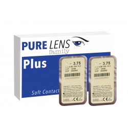 PURE LENS PLUS ΜΥΩΠΙΑΣ ΜΗΝΙΑΙΟΙ - 2 ΦΑΚΟΙ (Μεμονωμένα τμχ. Χωρίς κουτί)