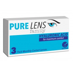 Pure Lens Hyalouronic ΜΥΩΠΙΑΣ ΜΗΝΙΑΙΟΙ - 3 ΦΑΚΟΙ