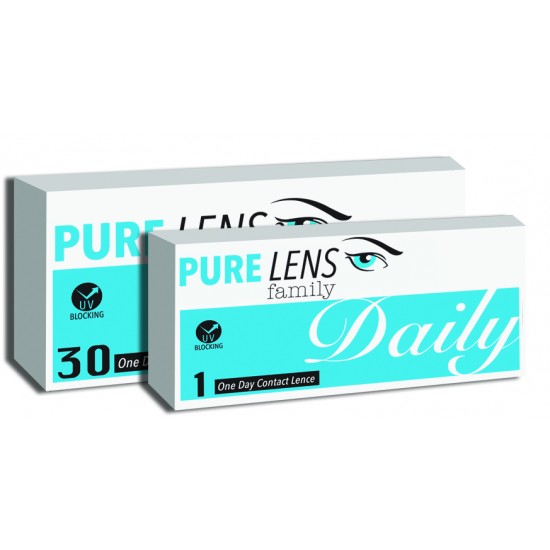 Pure Lens Daily ΜΥΩΠΙΑΣ ΗΜΕΡΗΣΙΟΙ - 5 ΦΑΚΟΙ  (Μεμονωμένα τμχ. Χωρίς κουτί)