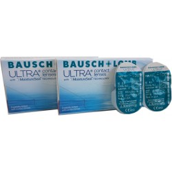 Bausch & Lomb Ultra Μυωπίας-Υπερμετρωπίας Μηνιαίοι 6τμχ (2 X 3 τμχ.) + 2 τμχ ΔΩΡΟ