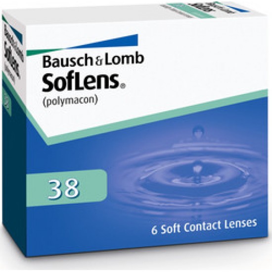 Bausch & Lomb Soflens 38 Μηνιαίοι 6pack