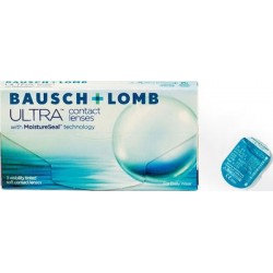 Bausch & Lomb Ultra Μυωπίας Μηνιαίοι 3τμχ + 1τμχ Δώρο